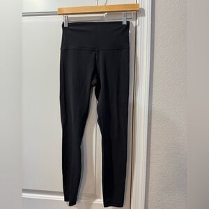 2 Lululemon Black Align Pants 25”